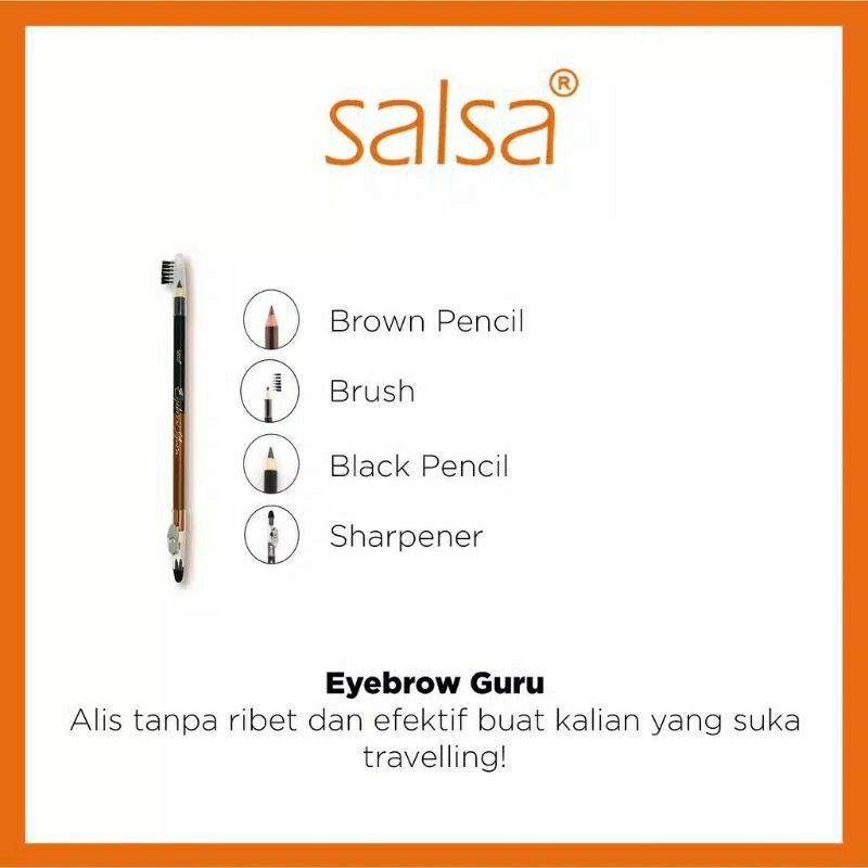 ❣️Rakkistore99❣️Salsa 4In1 Eyebrow Guru-Pensil Alis