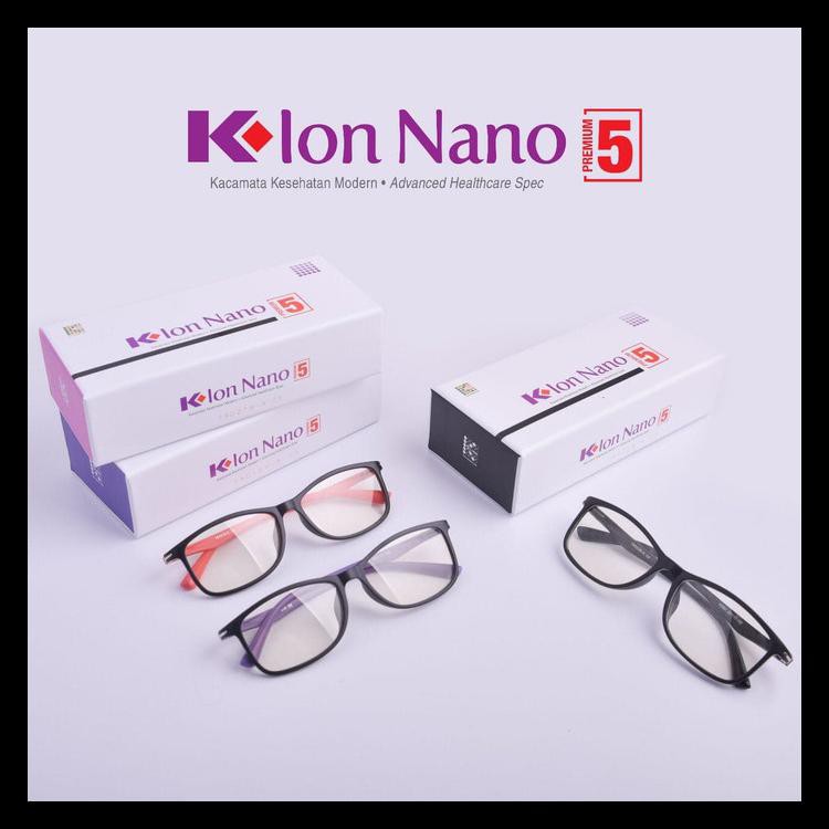 Kacamata Terapi K-Ion Nano Premium 5 Limited Edition 100% Original - Merah Muda