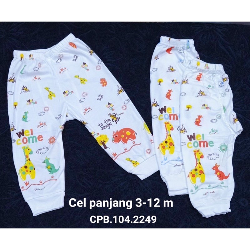 3pcs 4pcs baju bayi 3-12m putih warna katun SNI / pakaian bayi lahir / perlengkapan bayi