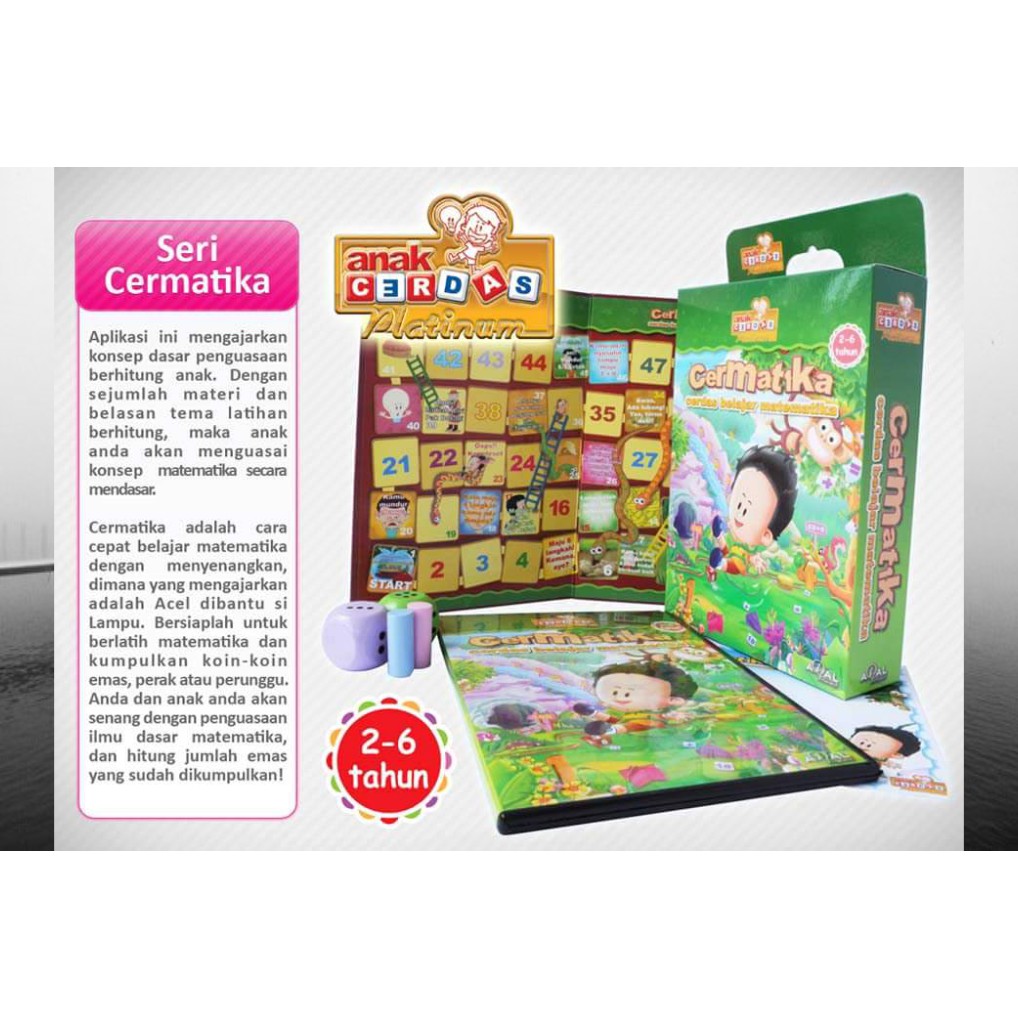 CD Edukasi Belajar Matematika ( CERMATIKA ) Akal Interaktif