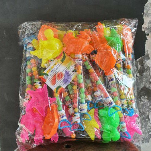AAA - Qeqe Permen Mainan Alat Pasir Lumba isi 30pc