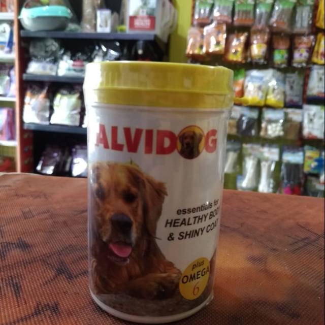 Kalvidog multivitamin dan bulu for dog 100 tbl