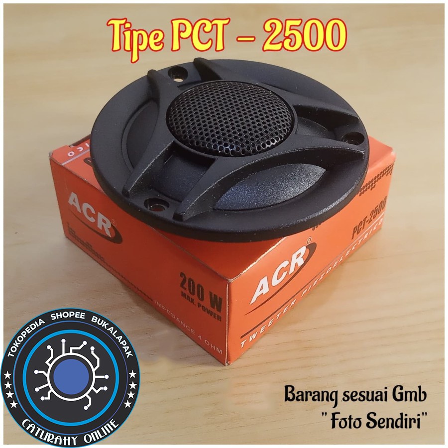tweeter 200 watt pct-2500 tweter twiter Speaker piezo spiker
