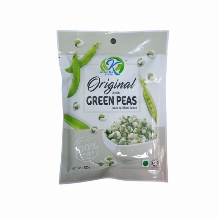 

KENG KA FOOD ORIGINAL COATED GREEN PEAS 80GR KENGKA KACANG HIJAU JEPUN