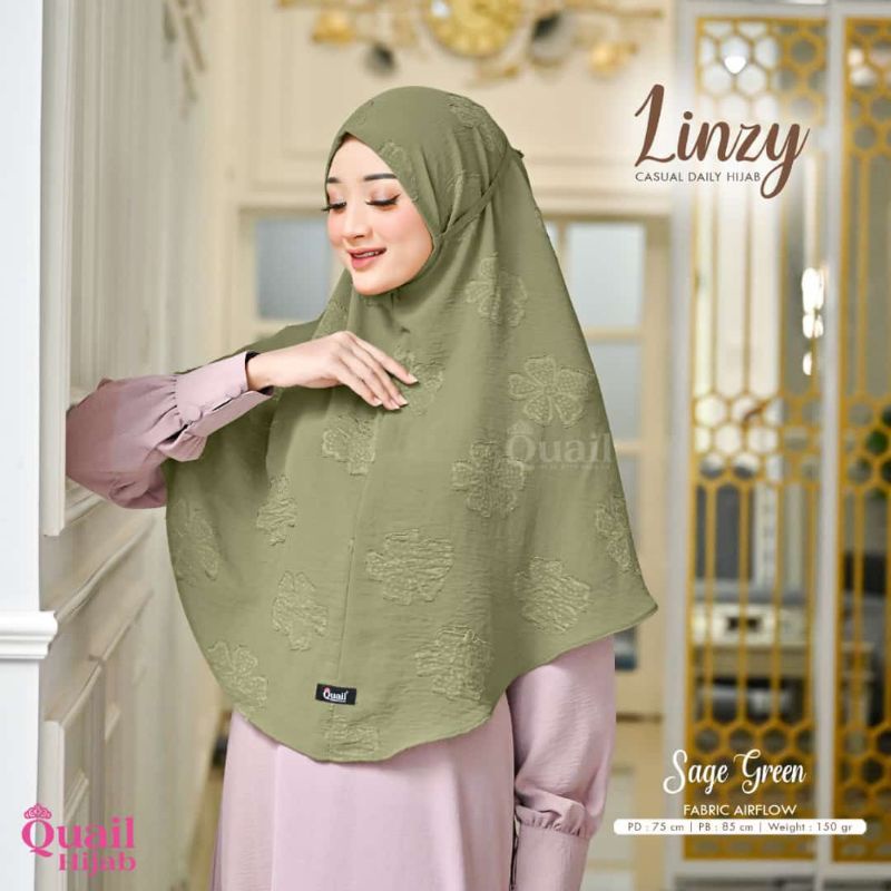 Jilbab Bergo Quail Model LINZY