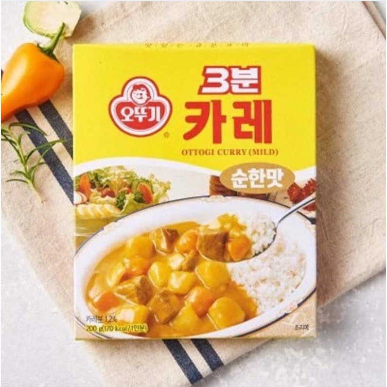

3Bun Ottogi Cury mild 200gr
