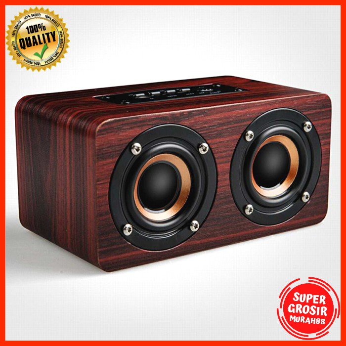 Speaker Bluetooth ANSUOFU Desktop Stereo Subwoofer - W5