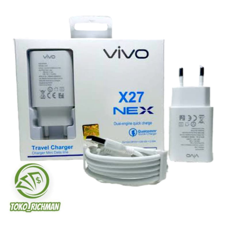 Charger vivo X27 Charger travel Casan HP micro tipe C