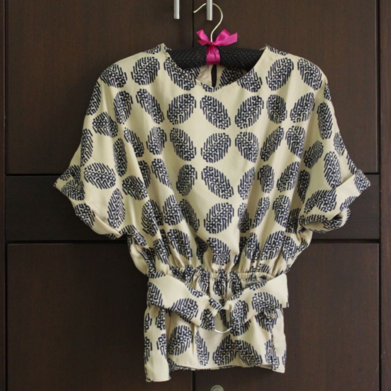 Blouse Batik karet murah