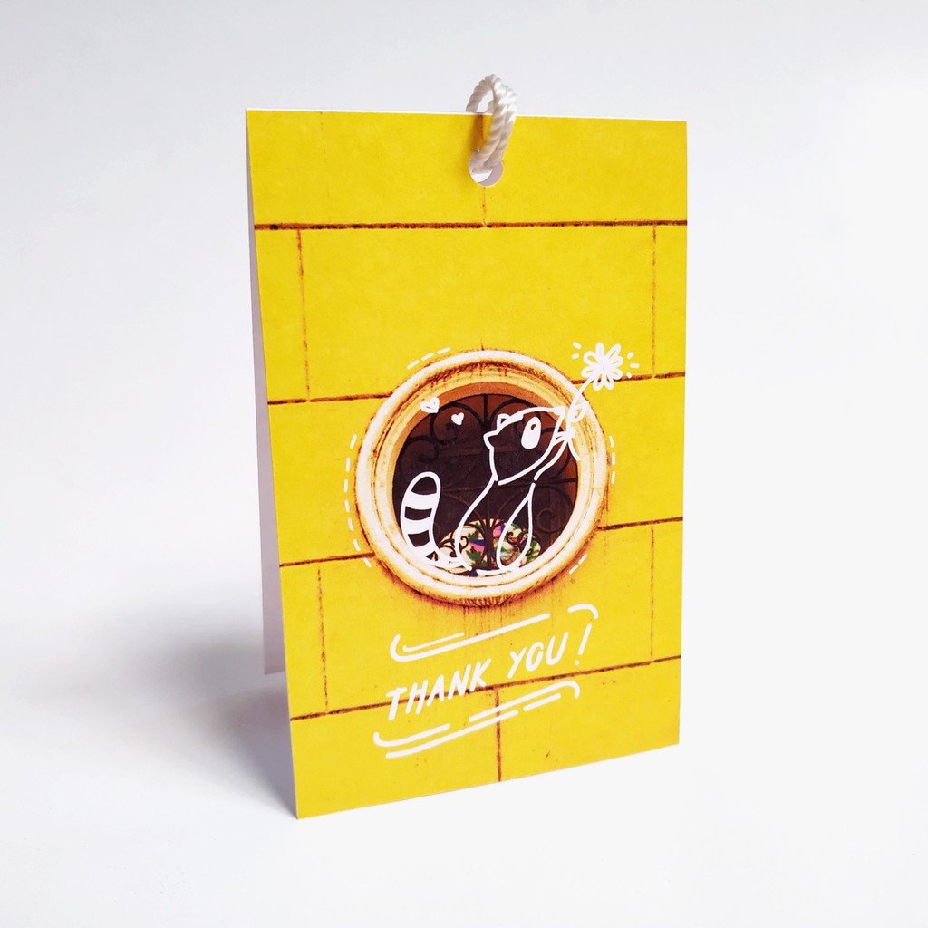 

TCT01 Kartu Ucapan Terima Kasih Greeting Tag / Hangtag / Hang Tag