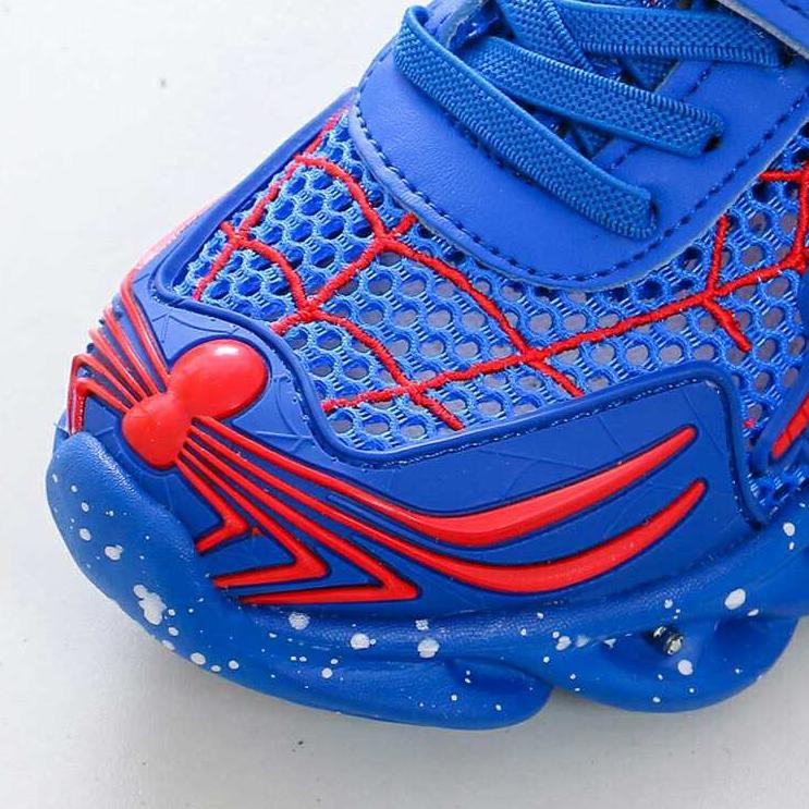 HVT Sepatu LED Sneakers Kids Shoes dengan Lampu LED Sepatu Anak Size 23-35 Usia 1-8 Tahun☇♀ (Harga P