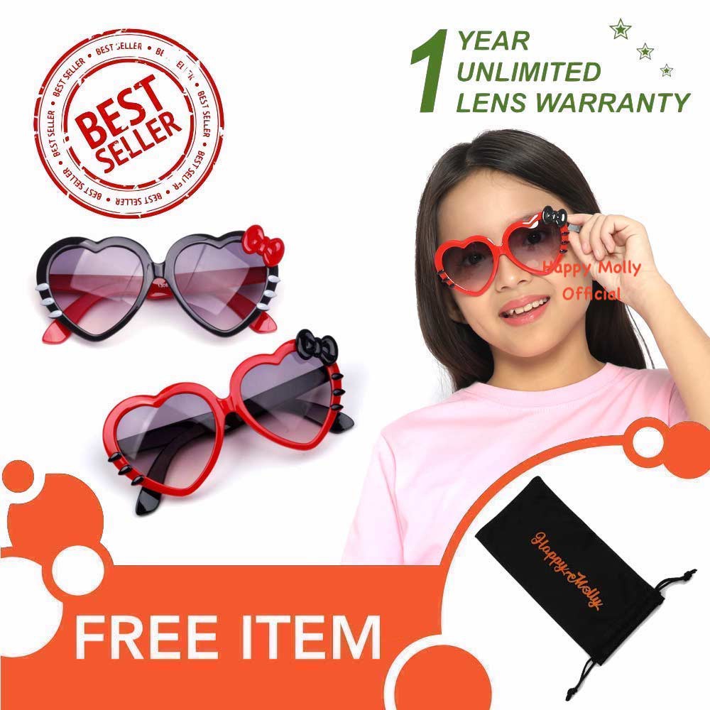 Kacamata Fashion Anak UV 400 (Design Korea) Laki-laki &amp; Perempuan - HM687 ( Group ) FREE Sarung