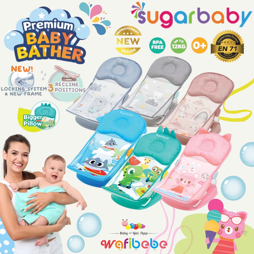 Sugarbaby Premium Baby Bather Classic &amp; Fun Series Sugar Baby Tempat Mandi Bayi