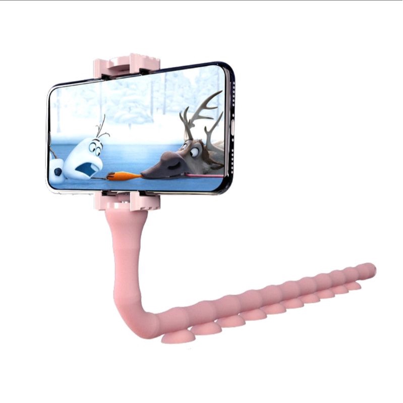 Flexible Holder Cute Worm pod Lazy Octopus Mobile Cell