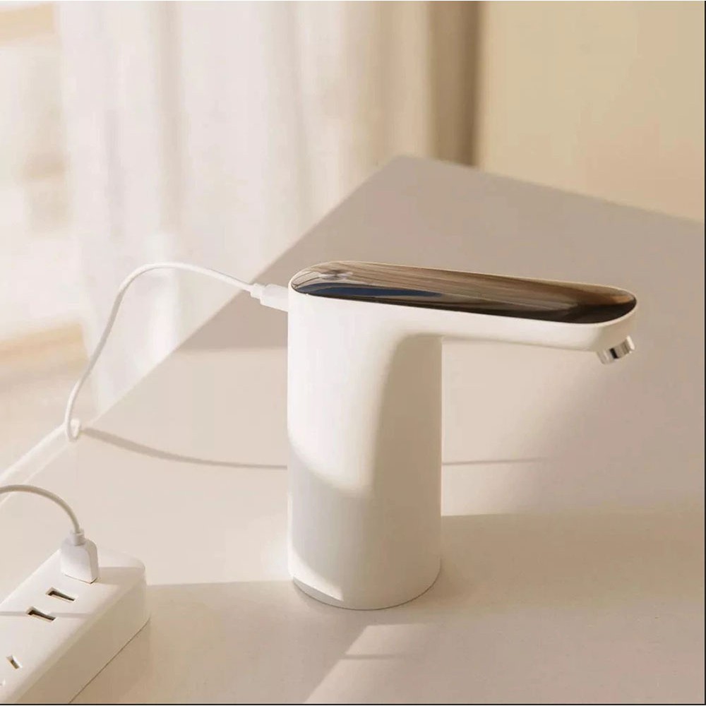 MI 3LIFE Pompa Air Galon Water Pump Rechargeable USB Touch Switch - White