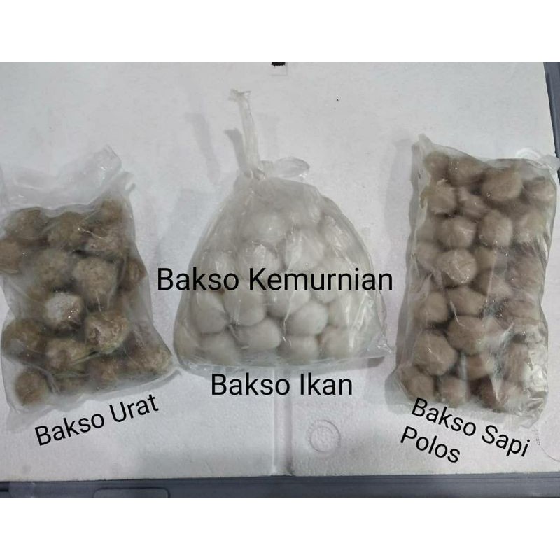 

Bakso Naga (ikan, Sapi dan Urat)
