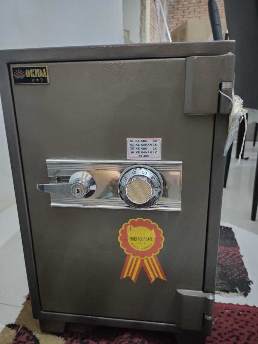 Brankas / Brangkas Okida Ds-10ca ( 90 Kg ) Anti Api Safety Box
