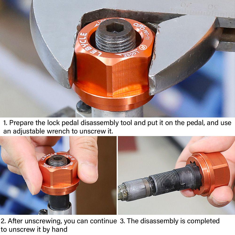 Suyo Baut Spindle Pengunci Pedal Sepeda Gunung MTB