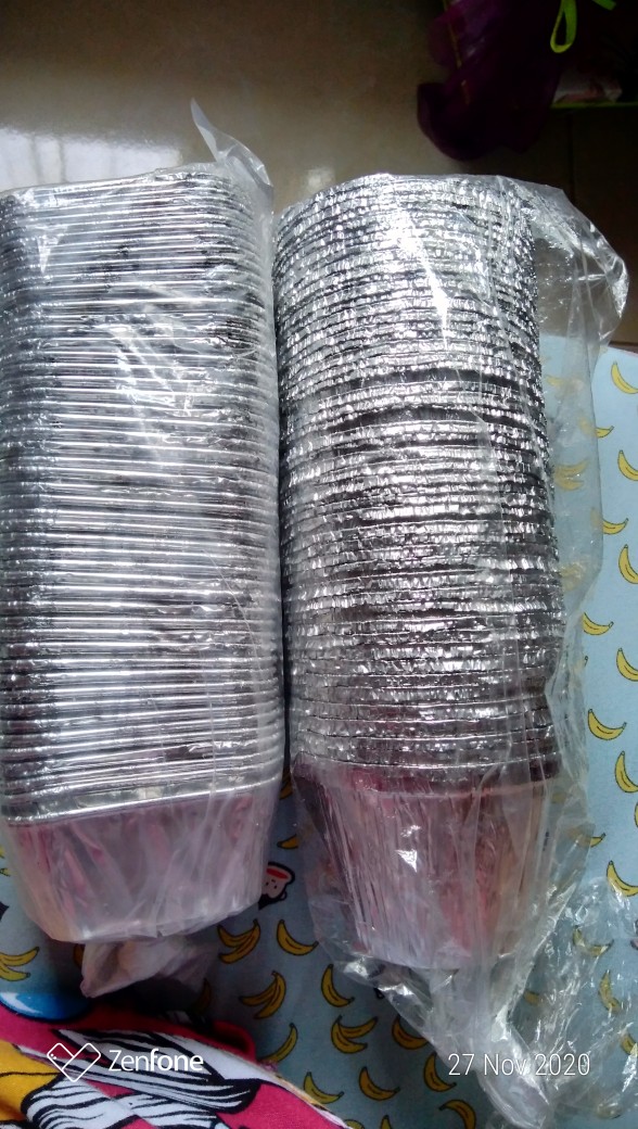 Alumunium Foil Cup Bx 0350