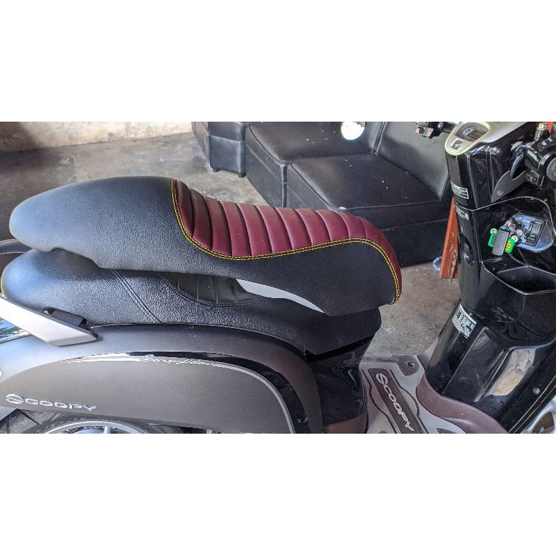 Jok scoopy all new jok model single seat jok caferacer
