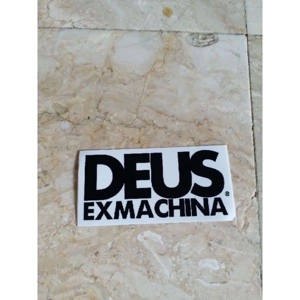 

Stiker Deus Ex Machina Logos