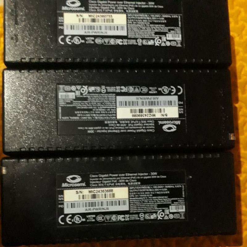 ADAPTOR poe CISCO MERK MIKROSEMI TERMURAH