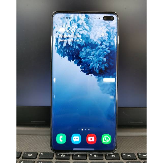 HP SAMSUNG S10+ PLUS RESMI INDO ORIGINAL DUAL SIM FULLSET (HP BEKAS MULUS)