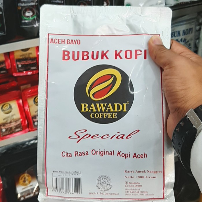 

Bubuk Kopi Gayo Aceh Bawadi Special - 500gr