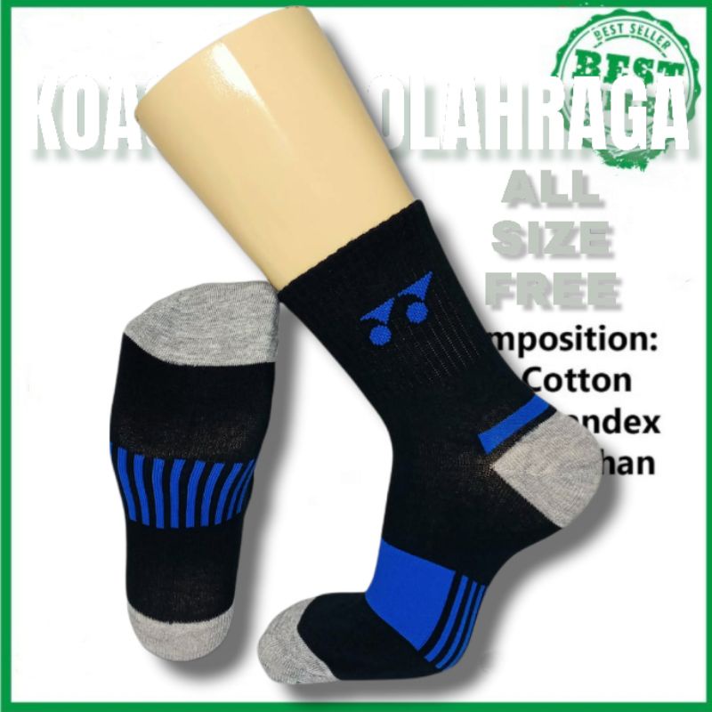 Kaos Kaki Sport/Kaos Kaki Badminton/Kaos Kaki Kekinian/Kaos Kaki Lari