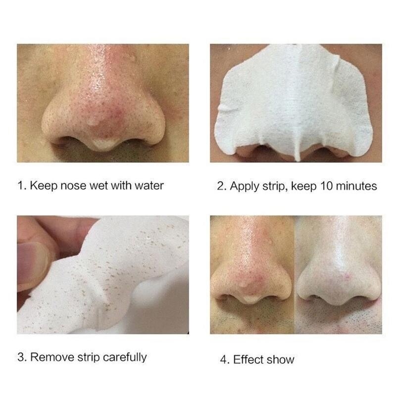 Beauty Glazed Nose Pore Strips Blackhead Remover Patch Pembersih Komedo Masker Pembersih Komedo