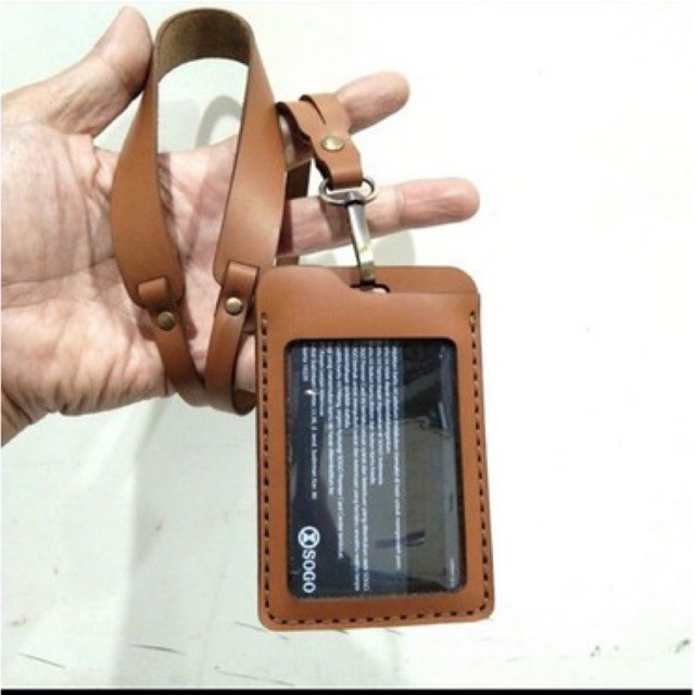

ID CARD KULIT NAME TAG KULIT LANYARD