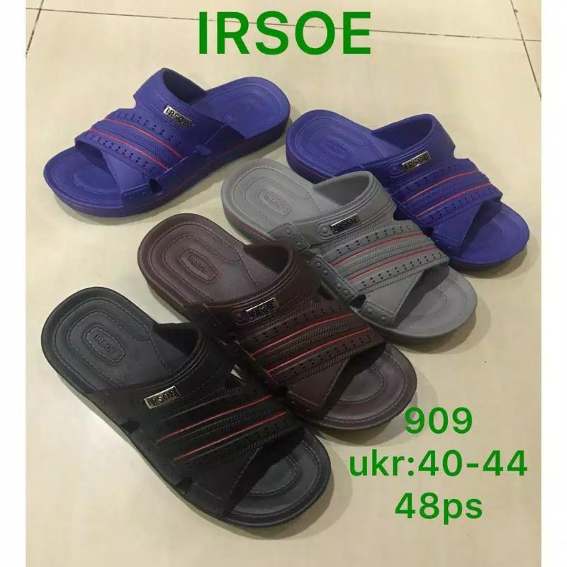 sandal selop pria merk irsoe