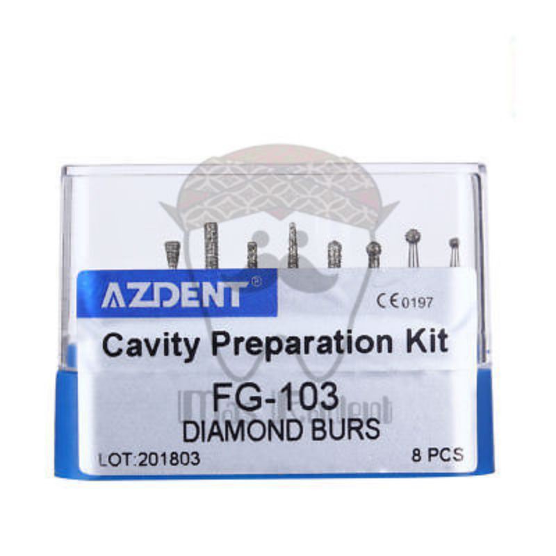 Jual Mas Radent Azdent Cavity Preparation Kit Fg Diamond Bur Untuk Preparasi Kavitas Bur