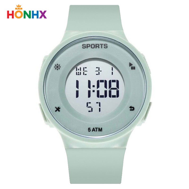 HONHX 1820 Jam Tangan Pria Digital Rubber WK-SBY