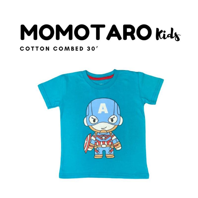 Kaos Anak Captain America MOMOTARO Unisex