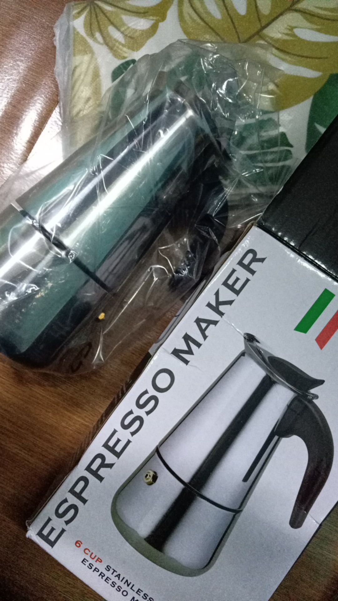 One Two Cups Espresso Coffee Maker Moka Pot Teko Filter 300ml - Z20