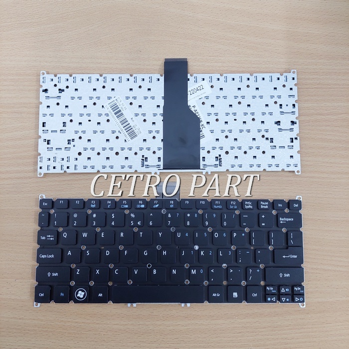 Keyboard Notebook Acer Aspire ONE 725 726 756 - HITAM BERGARANSI