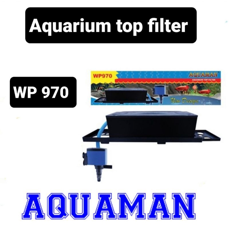 AQUAMAN WP 970 TOP FILTER AQUARIUM POWER HEAD 1PAKET