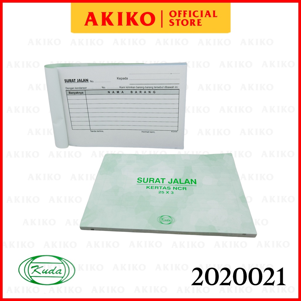 

Kwitansi Surat Jalan 1/4F 25x3 NCR Kuda