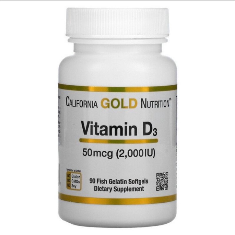 California Gold Nutrition Vitamin D3