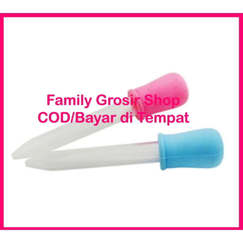 Pipet Tetes Obat Bayi 5ml / Alat Bantu Minum Obat Anak Bayi / Baby Medicine Feeder