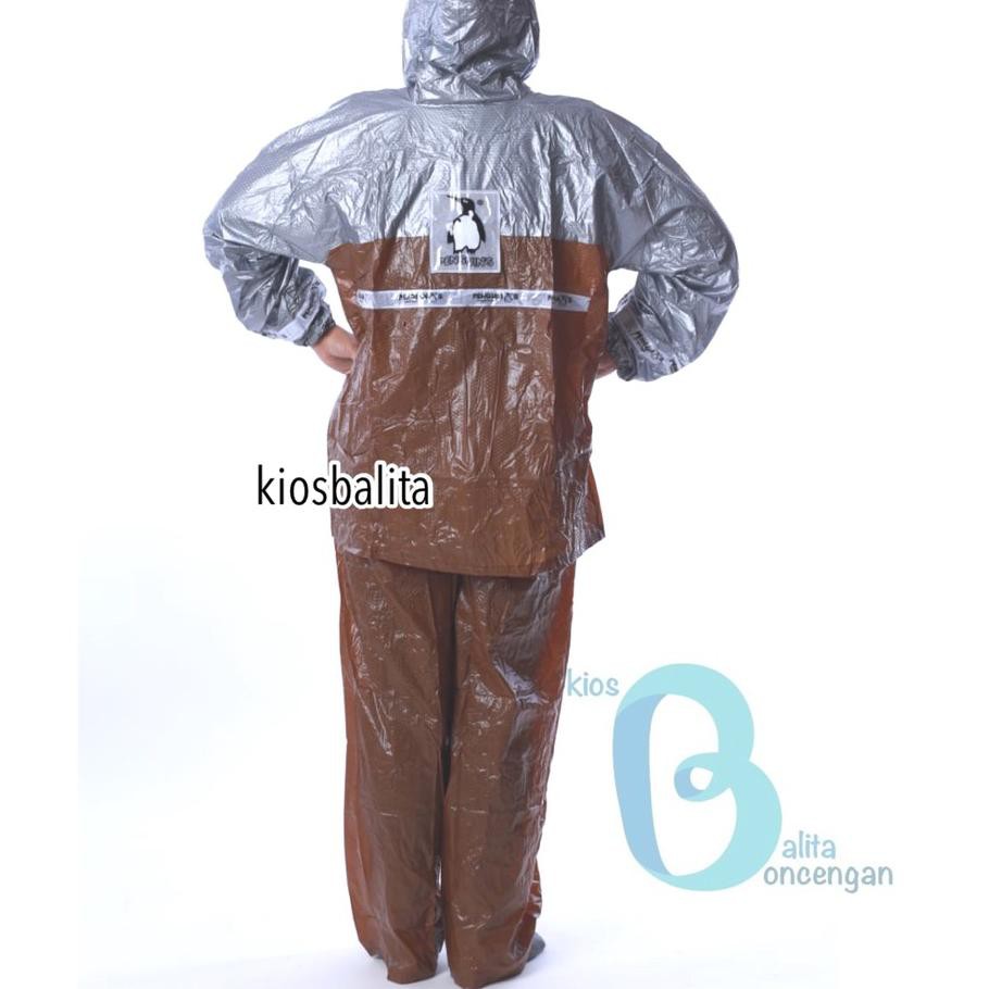 (TERMURAH) Jas Hujan Jaket Celana Xpander Penguin's / jas hujan dewasa raincoat penguin's ..,,.,,.,