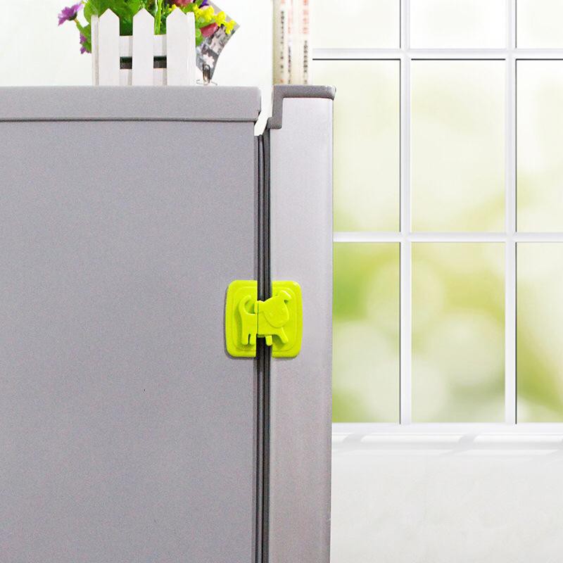 UNNISO - Refrigerator Safety Lock/Drawer Safety Lock / Pengaman Lemari Dan Kulkas