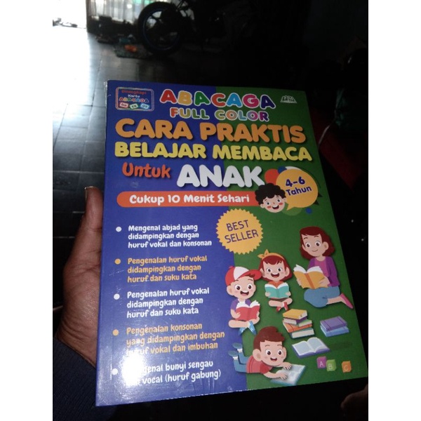 

Buku ABACAGA BELAJAR MEMBACA UNTUK ANAK