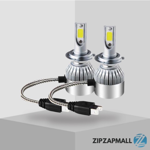 Lampu Mobil Headlight LED H7 COB 2 PCS Depan Super Terang / Lampu Mobil Headlight LED H11 COB 2 PCS 