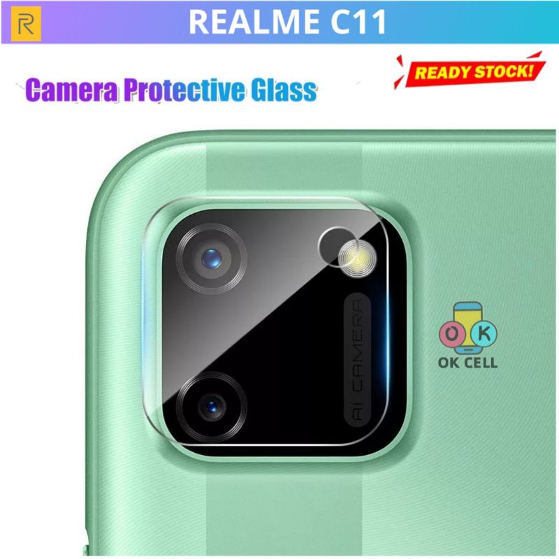 Tempered Glass Camera Realme C11 - TG Anti Gores Kaca Kamera Realmi C11 Pelindung Lensa Belakang