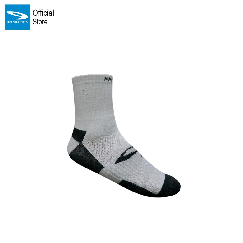 910 Nineten Nichirin Kaos Kaki Pendek Socks Quarter - Abu-Abu