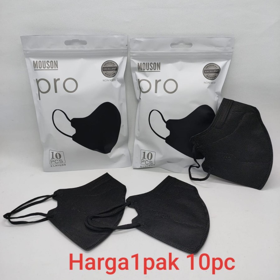 Masker MOUSON Pro Mask KN95 Duckbill KN 95 FaceMask ORIGINAL isi 10pcs per pack 10 pcs perpack