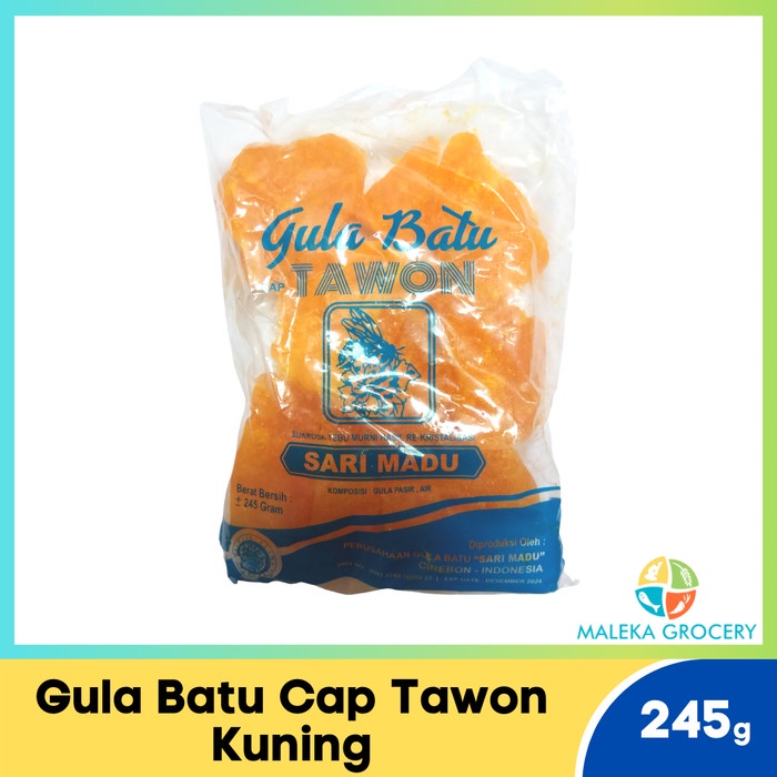 

Gula Batu Cap Tawon 245 gram Kuning