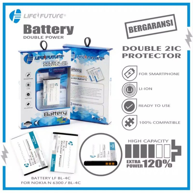 Baterai LF Nokia BL-4C/N 6300